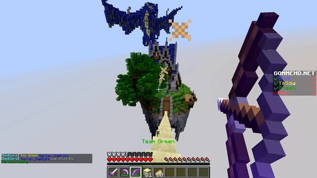 СИНЯЯ КОМАНДА ХОРОШО ЗАКРЫЛА СВОЮ КРОВАТЬ! - (Minecraft Bed Wars) смотреть онлайн