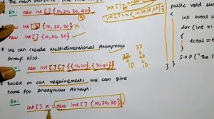 #18 ARRAY  》》☆ Anonymous Arrays in Java in tamil | Very easiest way to learn the concepts.