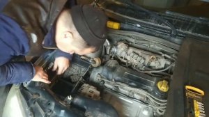 Замена помпы на ,,Чери Амулет". Замена подшипника муфты кондиционера.