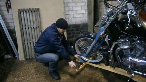 Подъёмник для ремонта мотоциклов. Часть 2 .