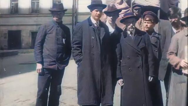 Киножурнал Кино-неделя №1. 20.05.1918 г. Кинохроника в цвете.
