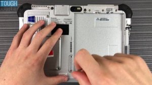 Panasonic Toughpad FZ-G1: How to install SIM card
