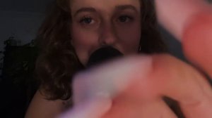 ASMR triggers I HATE part 2 spit painting, kisses, tongue clicking, fast and aggressive