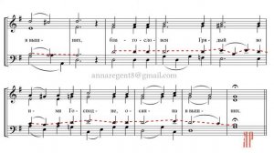 МИЛОСТЬ МИРА Ковальджи №13 - Теноровая партия