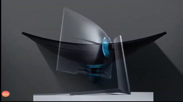 Игровой монитор с вогнутым экраном Samsung смотреть онлайн