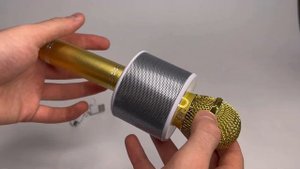 Караоке колонка с микрофоном, микрофон блютуз