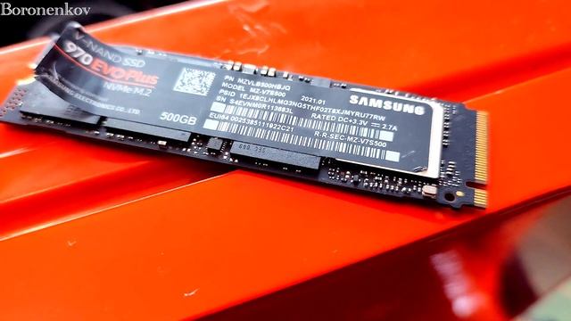 СТОИТ ЛИ УБИРАТЬ НАКЛЕЙКИ С NVME ДИСКА? - ALEXEY BORONENKOV