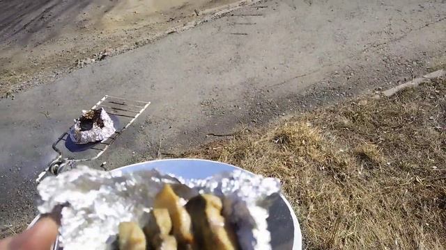 Солнечная кухня. Скумбрия горячего копчения.