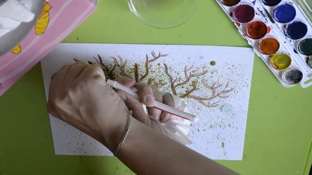 Три способа рисования с детьми / необычно рисуем с детьми