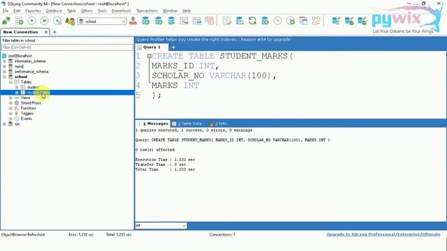 Views in dbms in hindi | View table in sql | Create view sql server