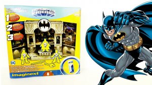 ИГРОВОЙ НАБОР-СЮРПРИЗ ГОТЭМ-СИТИ с супергероями DC SUPER FRIENDS! Batman DC Comics Surprise unboxing