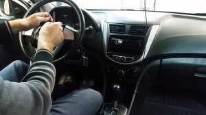 как снять подушку безопасности Хундай солярис