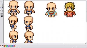 Spriting Lesson #1 - Red Shirt (Now with Step-By-Step annotations!)