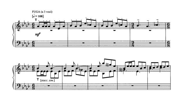 В. Полторацкий / V. Poltoratsky: Прелюдия и фуга ля-бемоль мажор (Prelude & Fugue in A flat major) смотреть онлайн