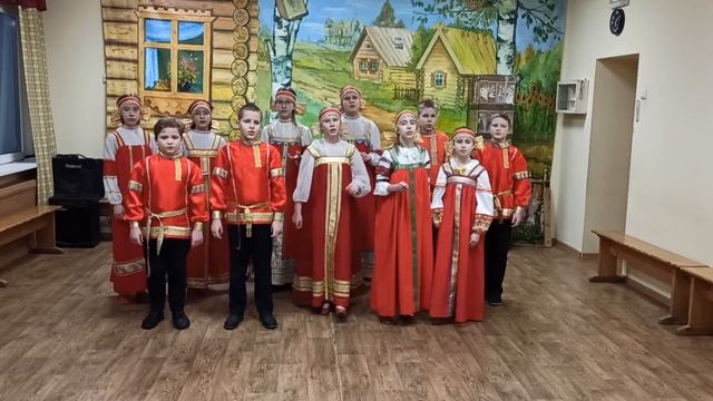 ГБУ ДО ДДЮТ Фрунзенского района СПб Ансамбль народного творчества "Таусень" Запрягу я кошку в санк смотреть онлайн