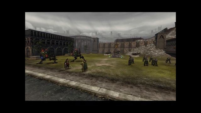 Warhammer 40000 Dawn of War - Soulstorm - Imperial Guard Stronghold Intro! смотреть онлайн