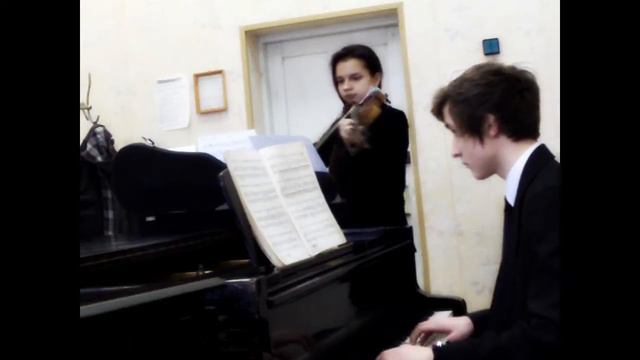 В.А. Моцарт - соната для скрипки и фортепиано №6 e-moll 1,2ч. смотреть онлайн