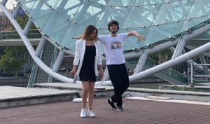 Мадина Я Сказал Привет Лезгинка 2023 Девочка Танцует Супер В Тбилиси Чеченская Песня ALISHKA Аида