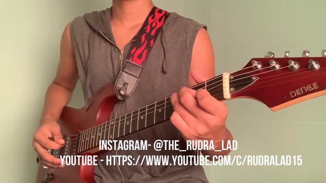 TOOFAN (TITLE SONG) - Guitar Cover | Shankar Ehsaan Loy | Siddharth Mahadevan | Rudra Lad
