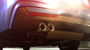 BMW 430i x-drive M- Performance Exhaust (F32 Coupe B48)