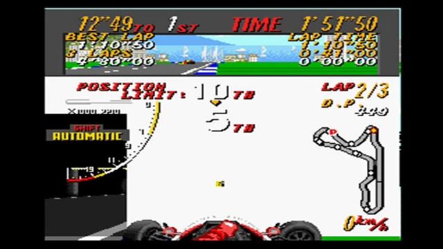Super Monaco Grand Prix (Genesis) game over смотреть онлайн