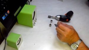 Адаптер 1/4, 3/8 и 1/2 дюйма на шуруповерт   с GearBest