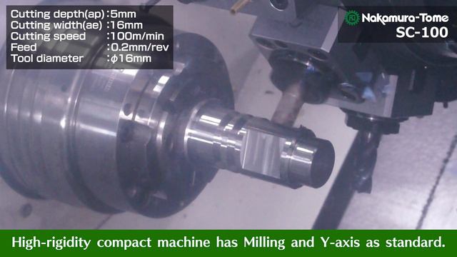 Nakamura-Tome multitasking machine ｜SC-100 смотреть онлайн
