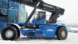 Ричстакер электрический XCMG XCS4531E  в работе