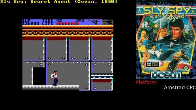 [Amstrad]  Sly Spy Secret Agent all clear