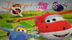Пазл Супер Крылья, Super Wings  - собираем пазлы для детей | Polinka-Vitaminka