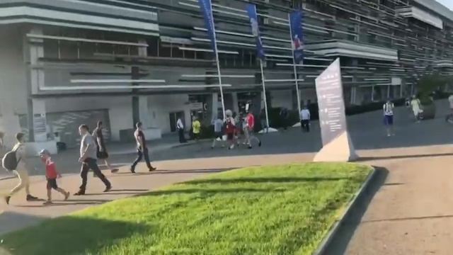 Идём на матч Россия Хорватия Сочи набережная Имеретинский пляж продолжение аттракционы в Сочи смотреть онлайн