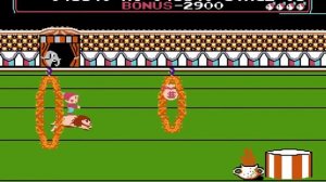 CIRCUS CHARLIE gameplay NES,DENDY (ЦИРКАЧ ЧАРЛИ)