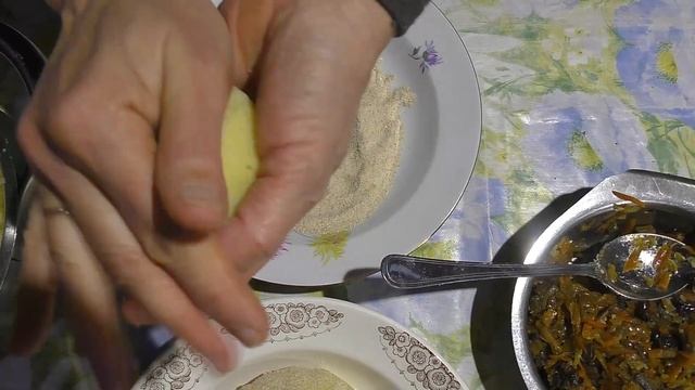 Картофельные зразы с грибами