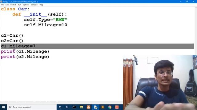 Class and Instance Variables | Python Tutorial for Beginners | Python