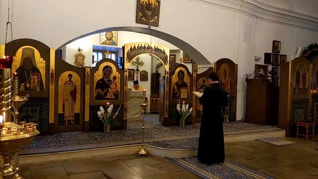 Попразднство Рождества Пресвятой Богородицы. Прп. Силуана Афонского. смотреть онлайн