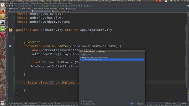 Android Tutorial 2019 - Android Event Handling basics Part - 1 смотреть онлайн
