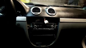 Пересвет климат-контроля на lacetti 1.8
