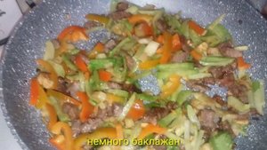 Быстрая и вкусная гречка с подливом