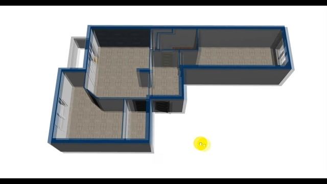 ЖК Люберецкий, корпус 2а, секция 13 2х-комнатная квартира 61,42м2 смотреть онлайн