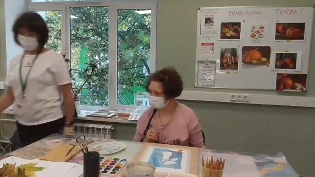 Мастер-класс/Художественная студия/Рисуем постановочный натюрморт