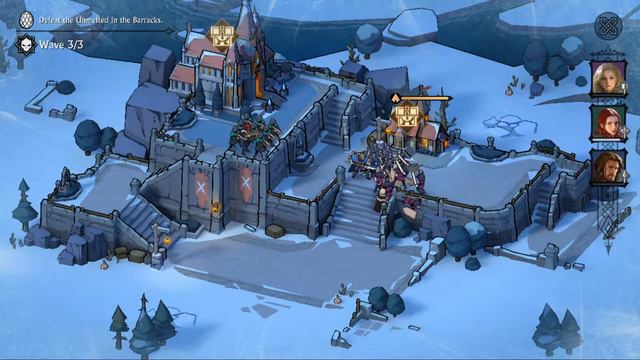 Frost & Flame: King of Avalon - Gameplay (iOS, Android) смотреть онлайн