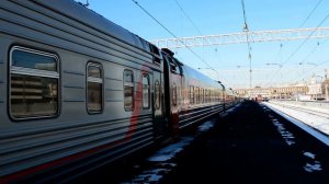 ЧМЭ3-4024 с поездом №15 Волгоград-Москва (следует в депо)