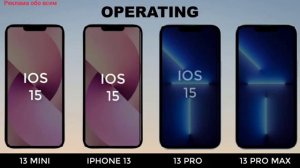 СРАВНЕНИЕ IPHONE 13 MINI VS IPHONE 13 VS IPHONE 13 PRO VS IPHONE 13 PRO MAX