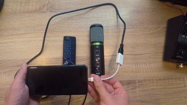 Как подключить USB микрофон к смартфону на примере Mackie EM USB смотреть онлайн