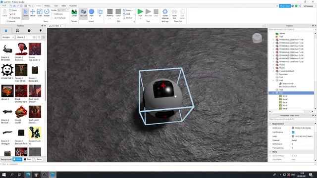 как сделать свою модельку + свой двигающся предмет (Roblox Studio) смотреть онлайн