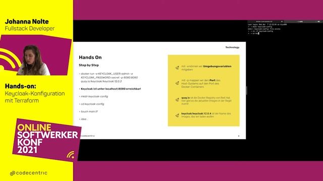 Hands-on: Keycloak-Konfiguration mit Terraform - Johanna Nolte смотреть онлайн
