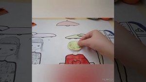 делаем макияж бумажным кукламฅ⁠^⁠•⁠ﻌ⁠•⁠^⁠ฅ