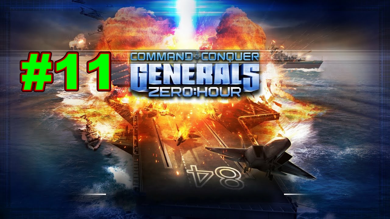 ▶Command and Conquer: Generals - Zero Hour. Внезапная атака(МАО). Финал. #11