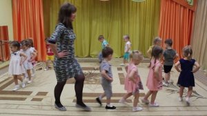 Координационно подвижная игра ЛУЖА вторая младшая группа