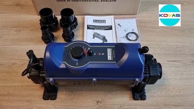Нагрев воды на 220 В для бассейна - нагреватель 6 кВт Elecro Flowline 2 Titan!